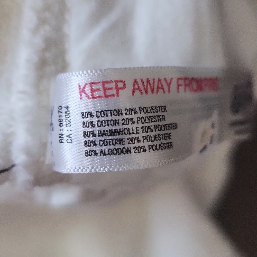 WILL BE GONE SOON) NWOT) "All Stars Solid Shorts In White - Picture 14 of 16